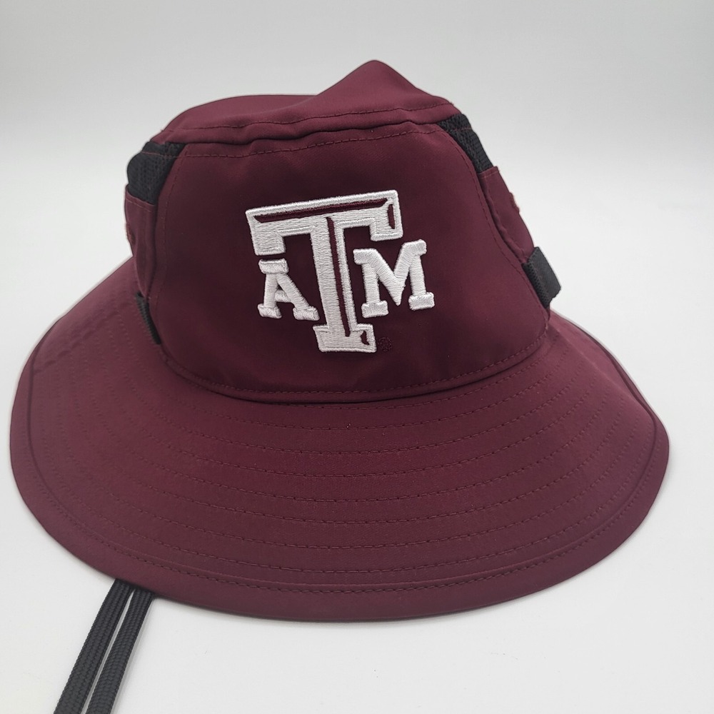 Texas A&M Aggies Adidas Victory Performance Small/Medium Maroon Bucket Hat‎